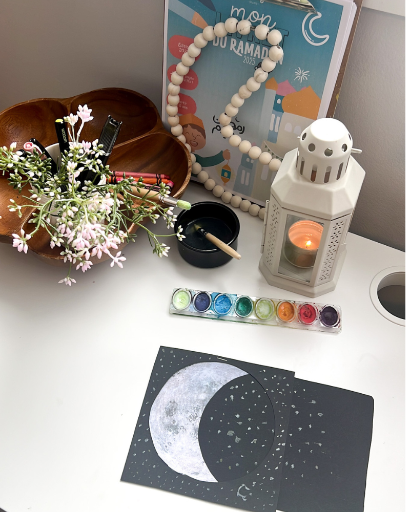 DIY : Apprendre le cycle de la lune