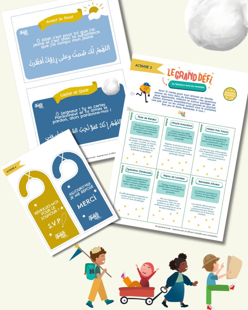 Activités du ramadan pour enfant à partir de 6 ans