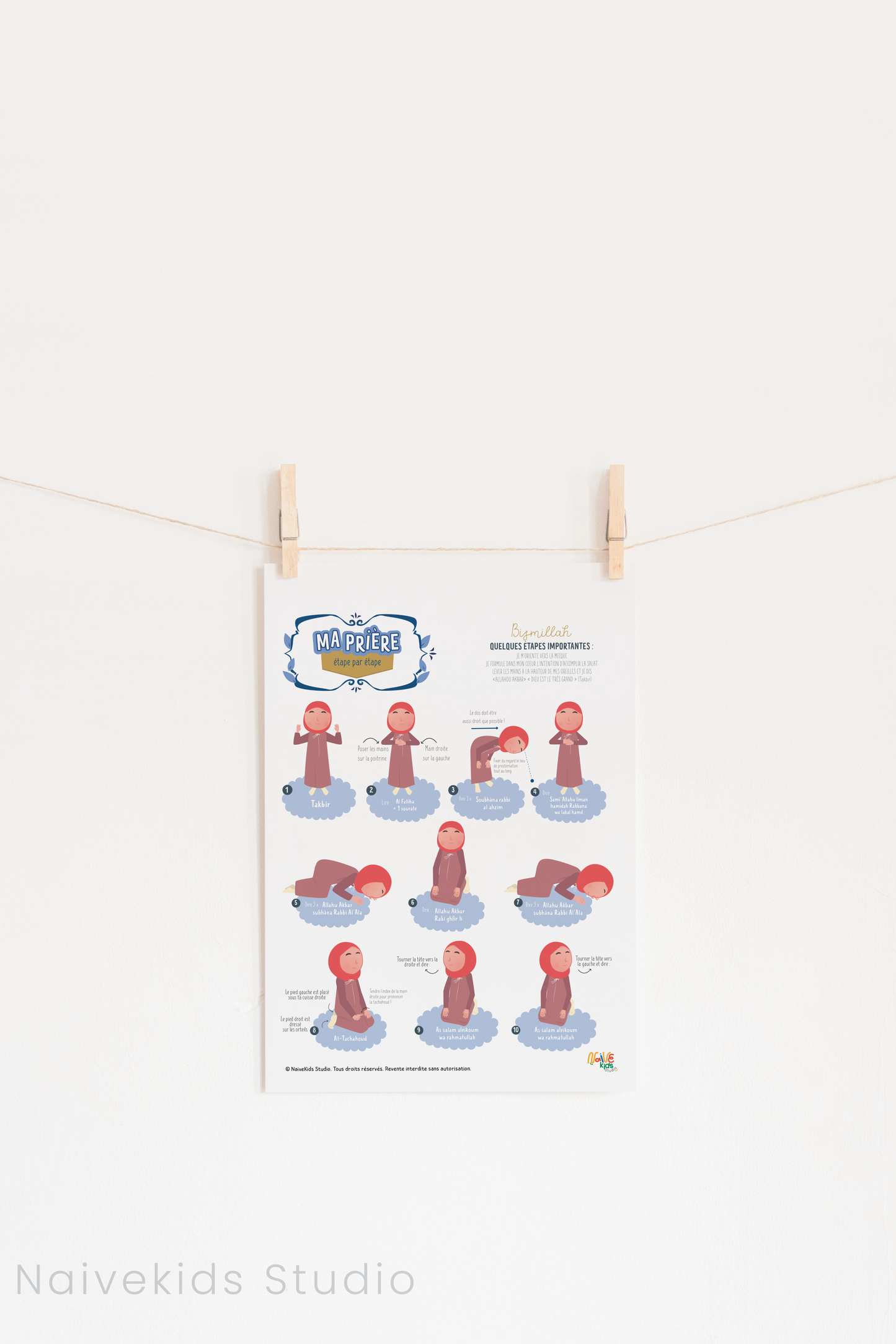 Pack d'apprentissage de la prière pour enfants PDF