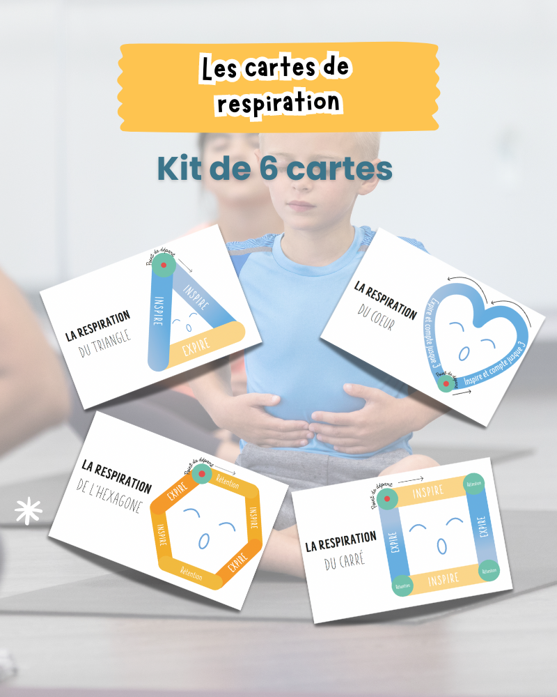 Cartes "La respiration des formes"