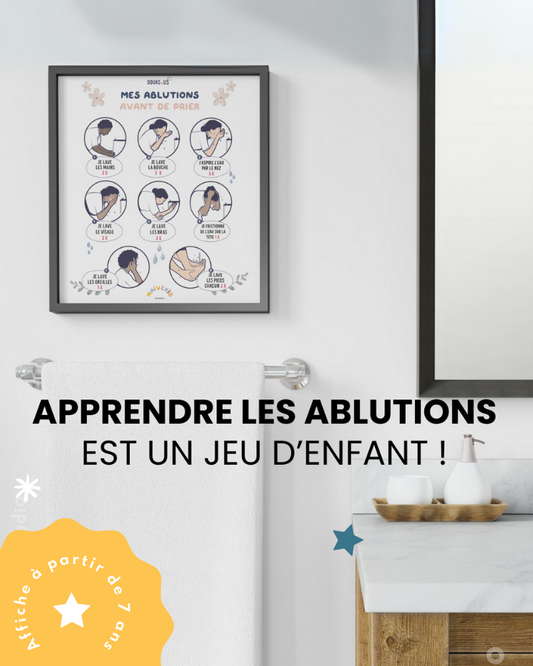 Apprendre les étapes des ablutions