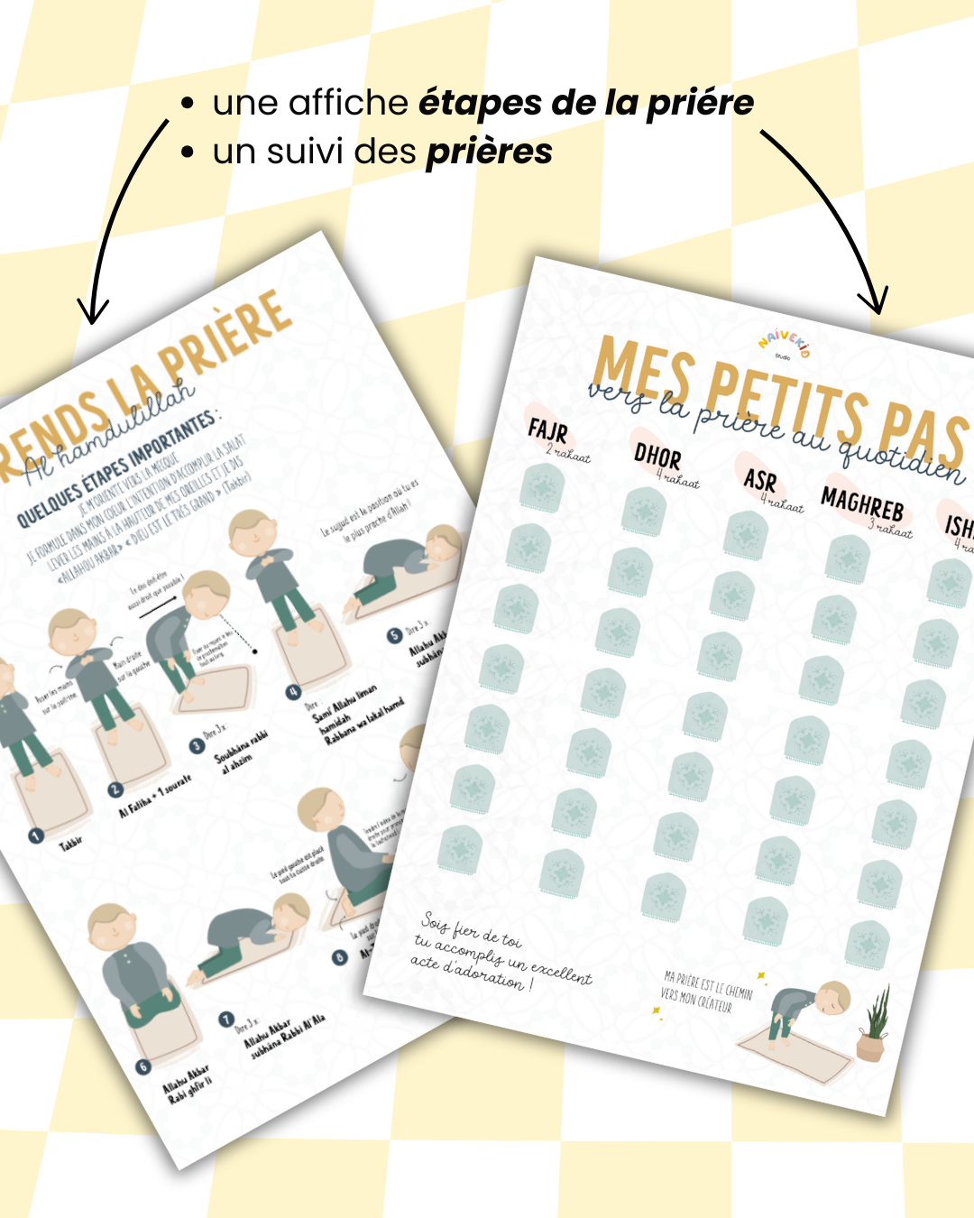 Pack d'apprentissage prière enfant