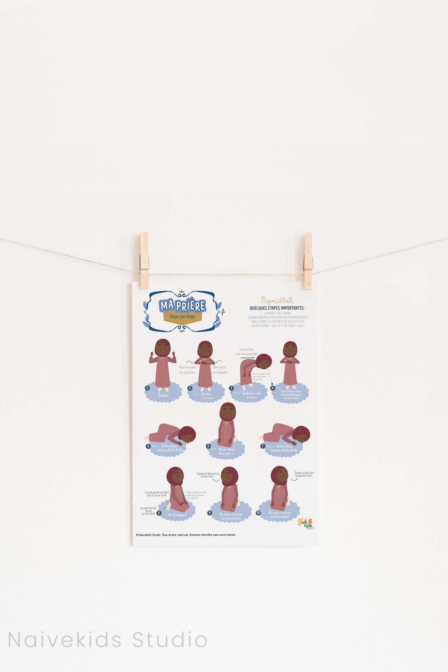 Pack d'apprentissage de la prière pour enfants PDF