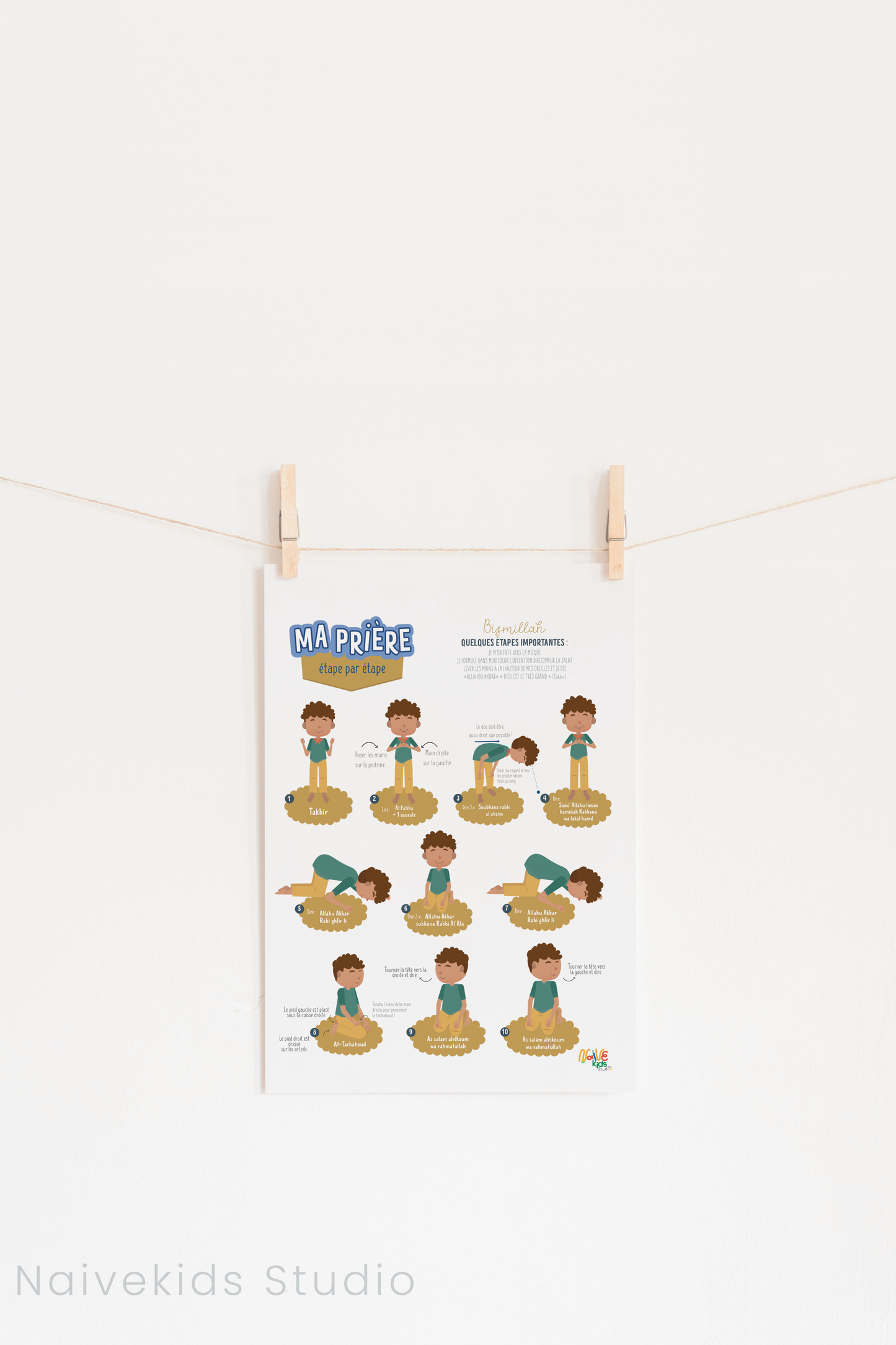 Pack d'apprentissage de la prière pour enfants PDF