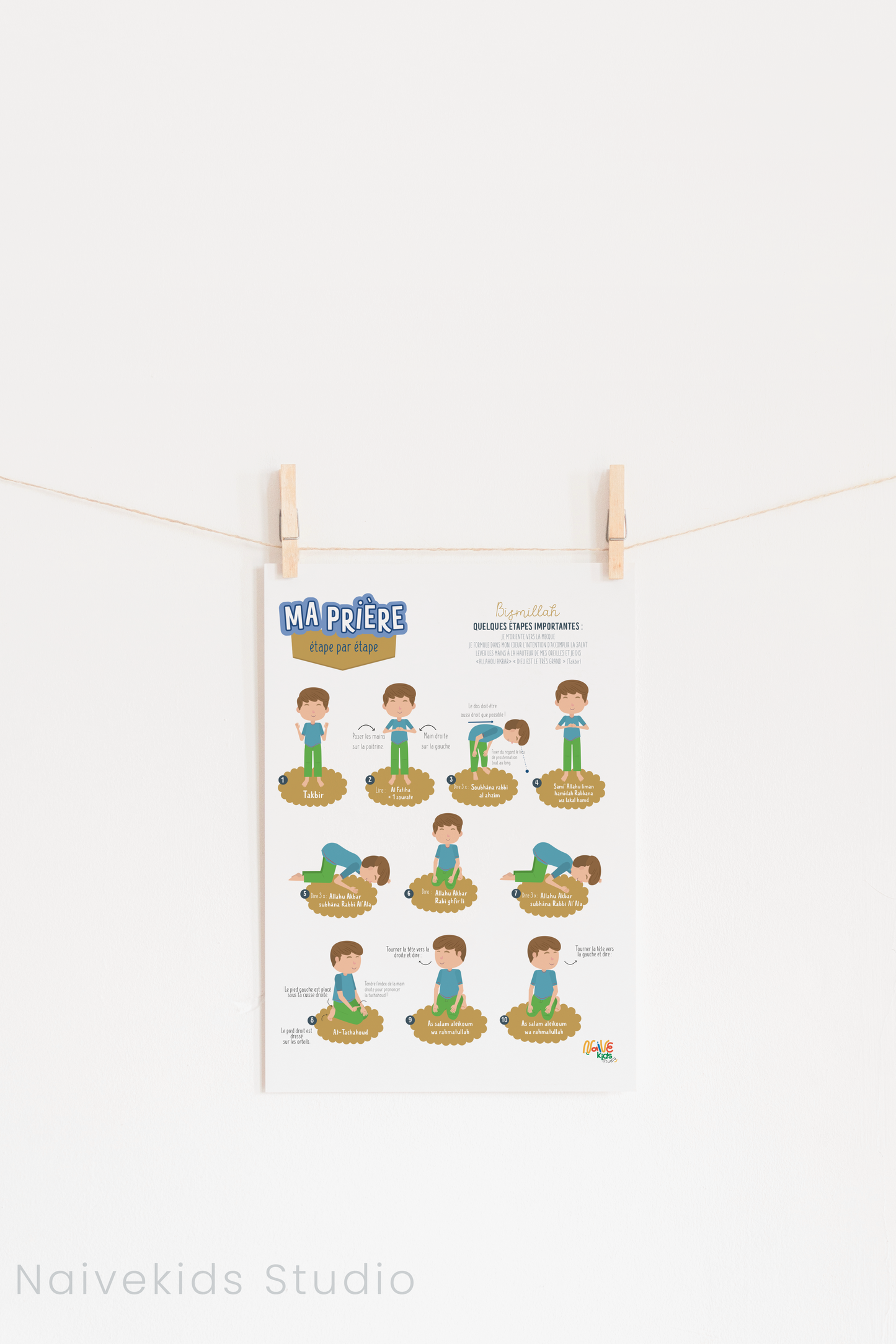 Pack d'apprentissage de la prière pour enfants PDF