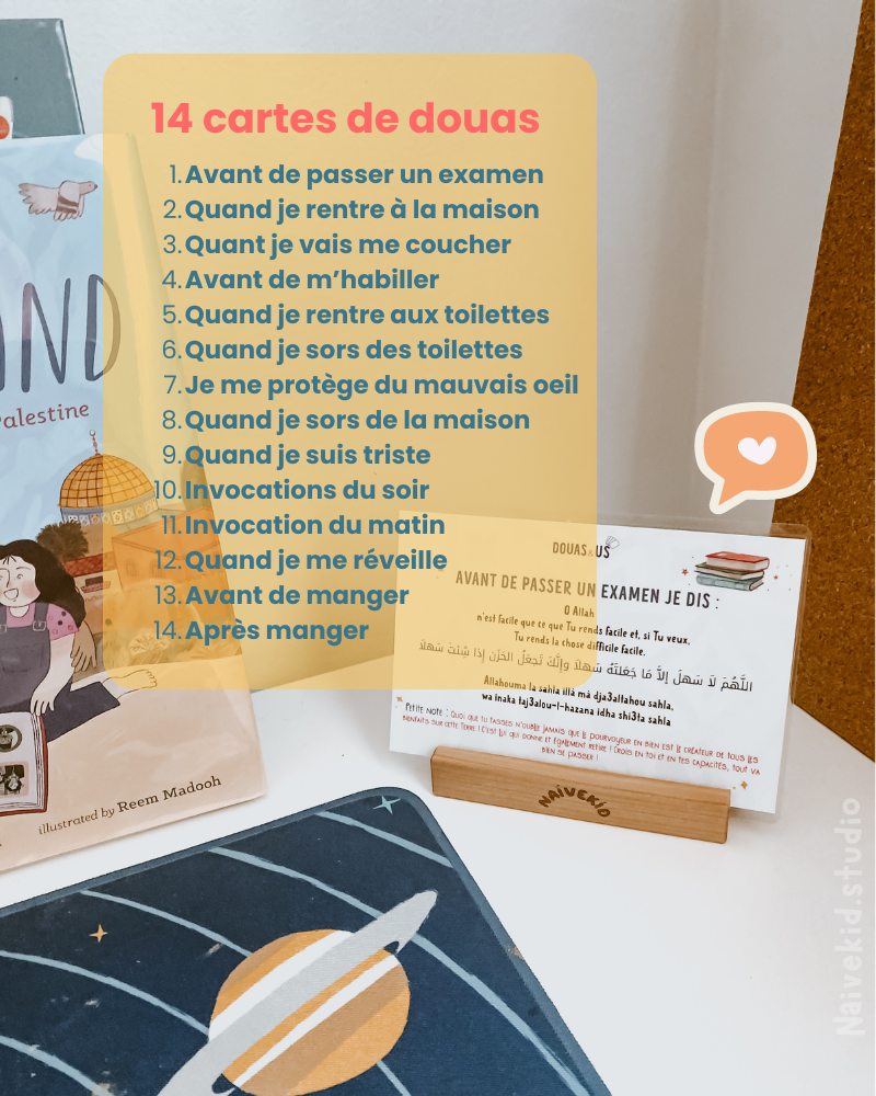 Cartes d'invocations du quotidien